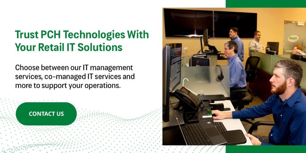 Trust PCH Technologies with your Retail IT Solutions